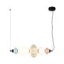 Lampă cu pendul Tordi PND-94721-2A-MLTI 3000K 1x18W/LED 2208lm IP20 de la Italux