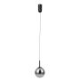 Lampă cu pendul Velada PND-34381-1-BK 3000K 1x5W/LED 203lm IP20 de la Italux