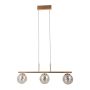 Lampă cu pendul Velada PND-34381-3-HBR 3000K 3x15W/LED 610lm IP20 de la Italux