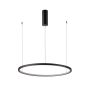 Lampă cu pendul Vinola PND-56135B-060RPP-BK-3KS4K-TRDIMM 3000K|4000K 1x38W/LED 3040lm IP20 de la Italux