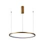 Lampă cu pendul Vinola PND-56135B-060RPP-GD-3KS4K-TRDIMM 3000K|4000K 1x38W/LED 3040lm IP20 de la Italux