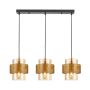 Lampă cu pendul Vinoti PND-22132-3S-GD-AMB 3x40W/E27 IP20 de la Italux