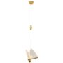 Lampă cu pendul BEE LAMP MP0090-1 gold 3000K 2x4W/LED 320 lm IP20 de la Step Into Design
