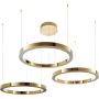 Lampă cu pendul CIRCLE 3in1 DN924-80+80+80 gold 3000K 3x112W/LED 10640lm IP20 de la Step Into Design