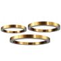 Lampă cu pendul CIRCLE 3in1 ST-8848-40+60+60 brass 3000K 3x85W/LED 8075lm IP20 de la Step Into Design