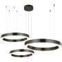 Lampă cu pendul CIRCLE 3in1 ST-8848-40+60+80 black 3000K 3x93W/LED 8835lm IP20 de la Step Into Design