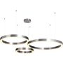 Lampă cu pendul CIRCLE 3in1 ST-8848-40+60+80 nickel 3000K 3x93W/LED 8835lm IP20 de la Step Into Design