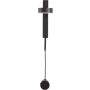 Aplique de perete FIKO ST-DF010-BK 3000K 1x8W/LED 457lm IP20 de la Step Into Design