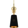 Lampă cu pendul QUEEN MP-8846-18 black gold 2x60W/E27 IP20 de la Step Into Design