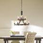 Candelabru ANGELO QN-ANGELO9 9x60W/E27 de la Quintiesse