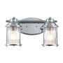 Aplique de perete ASHLAND BAY QN-ASHLANDBAY2-PC-BATH 2x60W/E27 IP44 de la Quintiesse