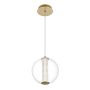 Lampă cu pendul Atomo QN-ATOMO-1P-BG 3000K 1x9W/LED 756lm IP20 de la Quintiesse