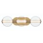 Aplique de perete Atomo QN-ATOMO-3W-BG 3000K 1x13W/LED 1160lm IP44 de la Quintiesse