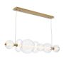 Lampă cu pendul Atomo QN-ATOMO-LP7-BG 3000K 1x46W/LED 3586lm IP20 de la Quintiesse