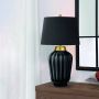 Lampă de masă BEXLEY QN-BEXLEY-TL-BKBB 1x60W/E27 de la Quintiesse