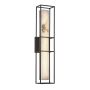 Aplique de perete Blakley QN-BLAKLEY-L-BK 3000K 1x20W/LED 970lm IP44 de la Quintiesse