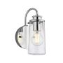 Aplique de perete BRAELYN QN-BRAELYN1-PC 1x40W/E27 IP44 de la Quintiesse