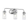 Aplique de perete BRAELYN QN-BRAELYN3-PC 3x40W/E27 IP44 de la Quintiesse