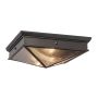 Lustră de tavan Cairo QN-CAIRO-F-M-UBZ-CR 2x40W/E27 IP20 de la Quintiesse