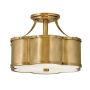Lampă de tavan CHANCE QN-CHANCE-SF-S-HB 2x60W/E27 de la Quintiesse