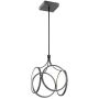 Lampă cu pendul CIRI QN-CIRI-P-MBK 3000k 1x45W/LED 1682LM de la Quintiesse