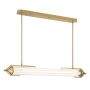 Lampă de tavan Espada QN-ESPADA-LP-BG 3000K 1x38W/LED 3329lm IP20 de la Quintiesse