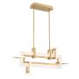 Lampă de tavan Inizio QN-INIZIO-LP-S-BG 3000K 1x46W/LED 2086lm IP20 de la Quintiesse