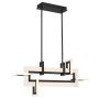 Lampă de tavan Inizio QN-INIZIO-LP-S-BK 3000K 1x46W/LED 2086lm IP20 de la Quintiesse