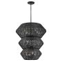Candelabru Luca QN-LUCA-10P-BK-BK 10x40W/E14 IP20 de la Quintiesse