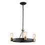 Candelabru SILAS QN-SILAS-4P-DZ 4x60W/E27 de la Quintiesse