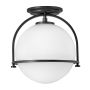 Lampă de tavan SOMERSET QN-SOMERSET-F-O-BK 1x60W/E27 de la Quintiesse