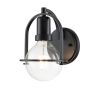 Aplique de perete SOMERSET QN-SOMERSET1-C-BK 1x60W/E27 de la Quintiesse