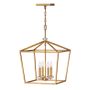 Lampă cu pendul STINSON QN-STINSON-4P-L-DBR 4x60W/E14 de la Quintiesse