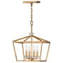 Lampă cu pendul STINSON QN-STINSON-4P-M-DBR 4x60W/E14 de la Quintiesse