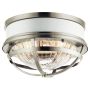 Lustră de tavan TOLLIS QN-TOLLIS-F-BN 2x40W/E27 de la Quintiesse