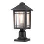 Lampă de podea Cedar Point QZ-CEDAR-POINT3-M-BK 1x60W/E27 IP44 de la Quoizel