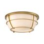 Lustră de tavan Chance QZ-CHANCE-F-PNBR 2x60W/E27 IP44 de la Quoizel