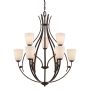 Candelabru CHANTILLY QZ-CHANTILLY9 9x60W/E27 de la Feiss