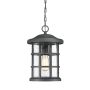 Lampă cu pendul CRUSADE QZ-CRUSADE8-BLK 1x60W/E27 IP44 de la Elstead Lighting