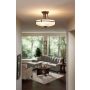 Lampă de tavan GRIFFIN QZ-GRIFFIN-SFM-PN 4x60W/E27 de la Quoizel