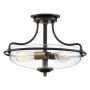 Lustră de tavan Griffin QZ-GRIFFIN-SFS-C-PNAB 3x60W/E27 de la Quoizel