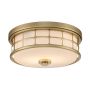 Lustră de tavan Guardian QZ-GUARDIAN-F-PNBR 2x60W/E27 IP44 de la Quoizel