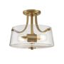 Lustră de tavan Hollister QZ-HOLLISTER-SF-BB 2x60W/E27 de la Quoizel