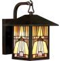 Aplique de perete INGLENOOK QZ-INGLENOOK2-S 1x60W/E27 IP44 de la Quoizel