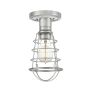 Lustră de tavan Mixon QZ-MIXON-SF-BN 1x60W/E27 de la Quoizel