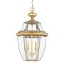 Lampă cu pendul NEWBURY QZ-NEWBURY8-L-PB 2x60W/E14 IP23 de la Quoizel