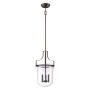 Lampă cu pendul PENN STATION QZ-PENN-STATION-M-WT 3x40W/E14 de la Quoizel