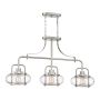 Candelabru QUOIZLE QZ-TRILOGY-ISLE-BN 3x60W/E27 de la Elstead Lighting
