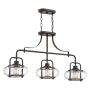 Lampă cu pendul Trilogy QZ-TRILOGY-ISLE-OZ 3x60W/E27 de la Quoizel
