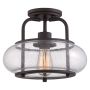 Lampă de tavan TRILOGY QZ-TRILOGY-SF-S 1x60W/E27 de la Quoizel